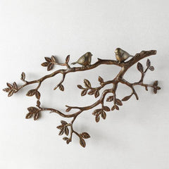 Little Lovebirds on Branch Wall Plaque By SPI Home