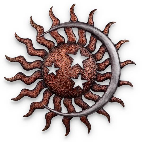 Sun, Moon and Stars Wall Plaque By SPI Home | Wall Decor | Modishstore-3