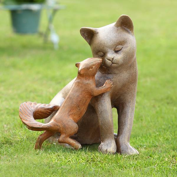 Stealing a Kiss Garden Sculpture By SPI Home | Garden Sculptures & Statues | Modishstore-2