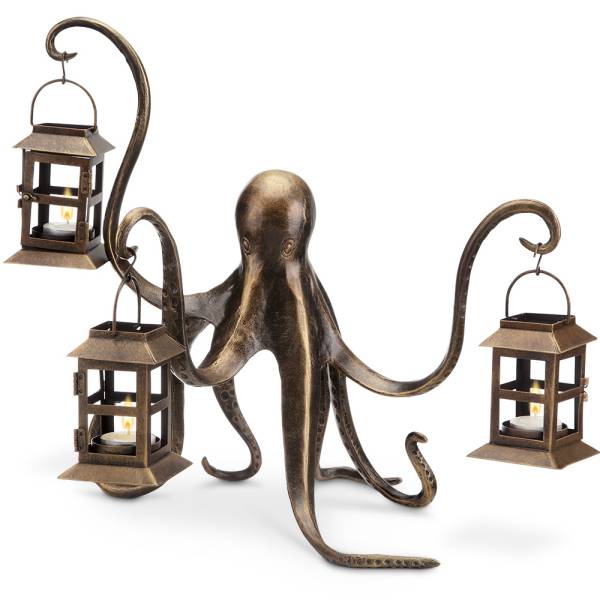 Octopus Lantern By SPI Home | Lanterns | Modishstore-3