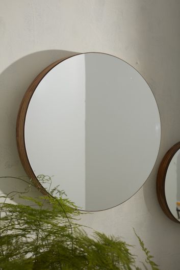 Kalista Brown Mirror By Accent Decor | Mirrors | Modishstore - 4
