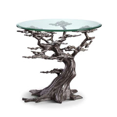 Cypress Tree End Table By SPI Home