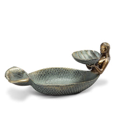Mermaid and Shell Ring/Soap Di By SPI Home