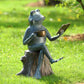 Joy Of Reading Garden Sculpture By SPI Home | Garden Sculptures & Statues | Modishstore-2