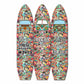 Multicolor Surfboard Screen By Homeroots | Room Dividers | Modishstore - 5