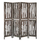 Weathered Brown, Wood, Wrightwood - Screen By Homeroots - 342774 | Room Dividers | Modishstore - 3