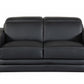 71" X 41" X 29" Modern Black Leather Sofa And Loveseat By Homeroots | Sofa Set | Modishstore