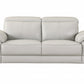 71'" X 42'" X 31'" Modern Light Gray Leather Sofa And Loveseat By Homeroots | Sofa Set | Modishstore - 2