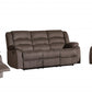 Modern Brown Leather Sofa And Loveseat By Homeroots - 343875 | Sofa Set | Modishstore