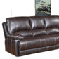 Modern Brown Leather Sofa And Loveseat By Homeroots - 343890 | Sofa Set | Modishstore - 5