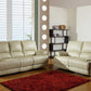 Modern Beige Leather Sofa And Loveseat By Homeroots - 343900 | Loveseats | Modishstore