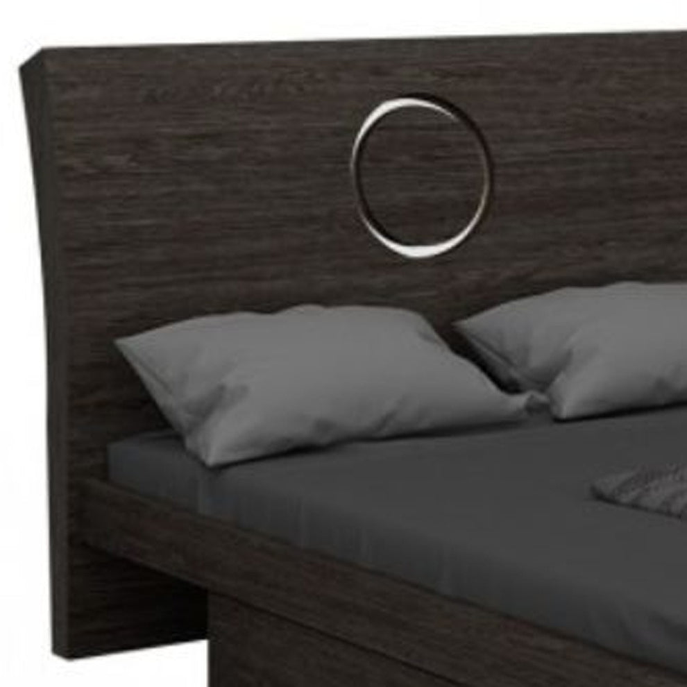 4Pc Queen Modern Gray High Gloss Bedroom Set By Homeroots | Bedroom Sets | Modishstore - 2