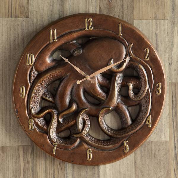 Octopus Wall Clock By SPI Home | Clocks | Modishstore-2