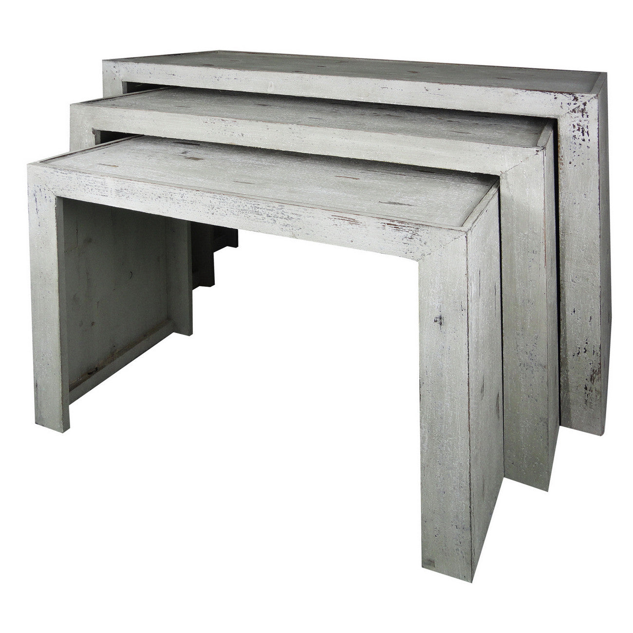 A&B Home Nesting Parsons Tables - Set Of 3 | Nesting Tables | Modishstore
