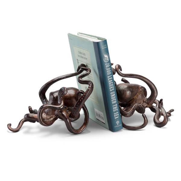 Octopus Bookends Pair By SPI Home | Bookends | Modishstore-3