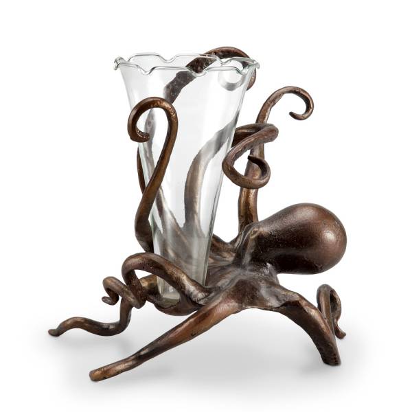 Octopus Budvase Holder By SPI Home | Vases | Modishstore-3
