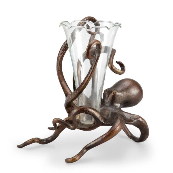 Octopus Budvase Holder By SPI Home | Vases | Modishstore-4