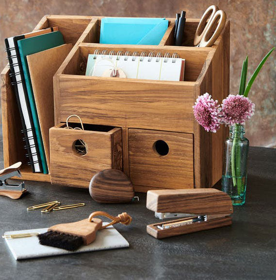 Texture Designideas Takara Command Center | Desk Accessories | Modishstore-2