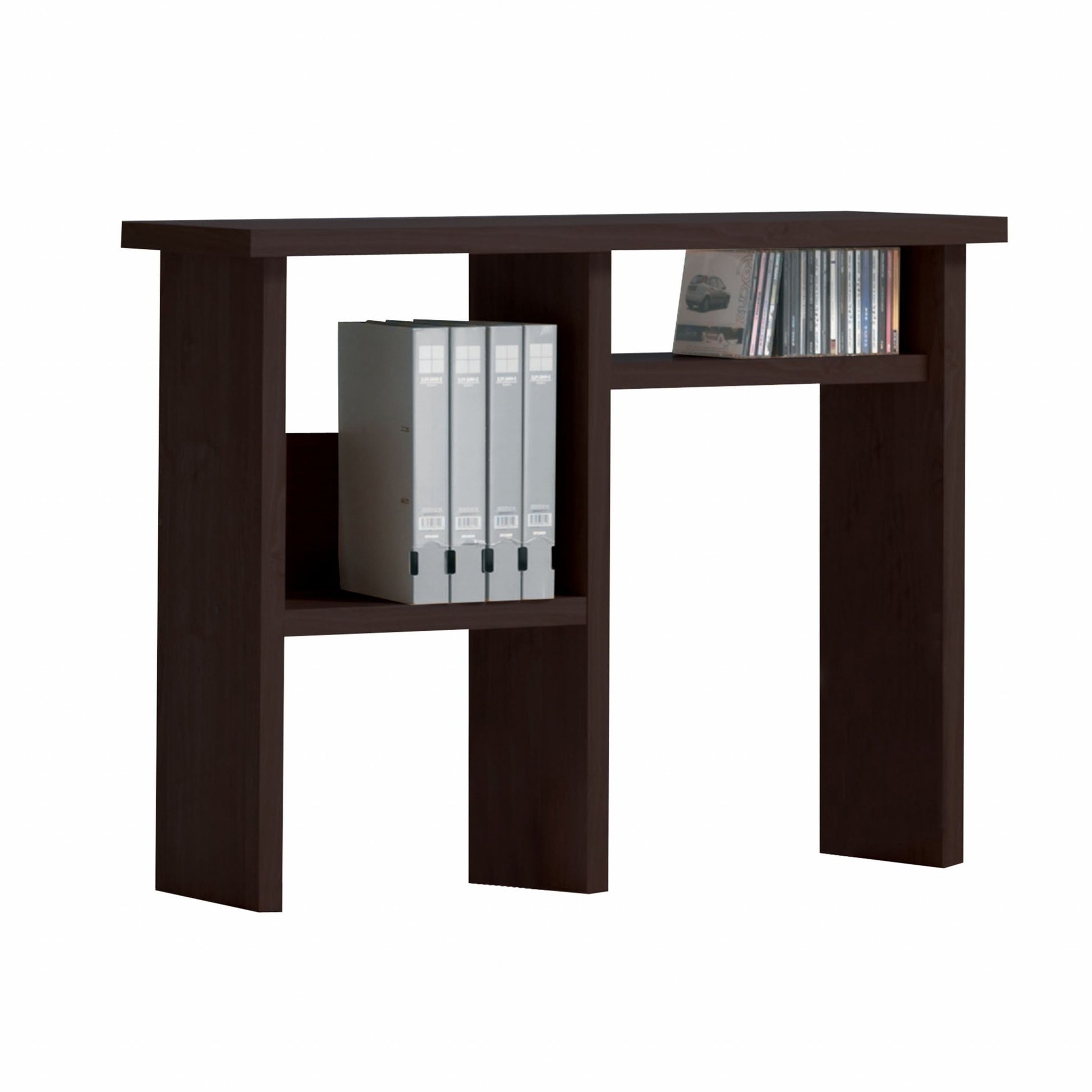 Espresso Wooden Computer Hutch By Homeroots | Desks | Modishstore - 4