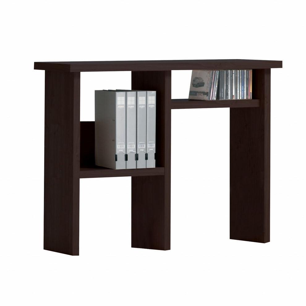 Espresso Wooden Computer Hutch By Homeroots | Desks | Modishstore - 4