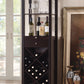 Modern Style Umber Finish Wood Wine Cabinet By Homeroots | Cabinets | Modishstore - 2