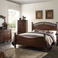 Dark Walnut Wood Queen Bed By Homeroots | Beds | Modishstore - 2