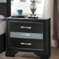 Black And Bling Nightstand By Homeroots | Nightstands | Modishstore