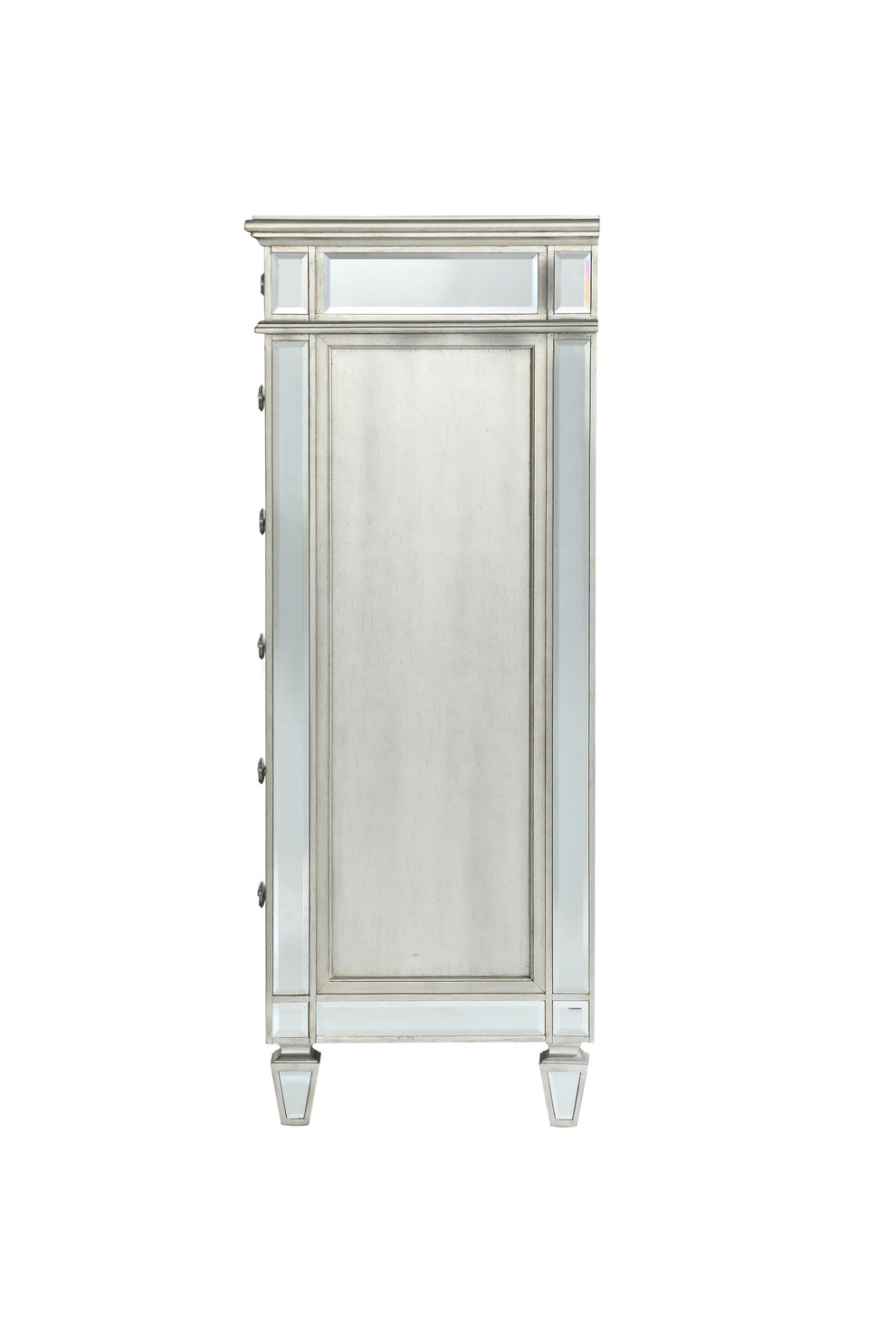 Mirrored Wood Chest By Homeroots | Drawers | Modishstore - 3