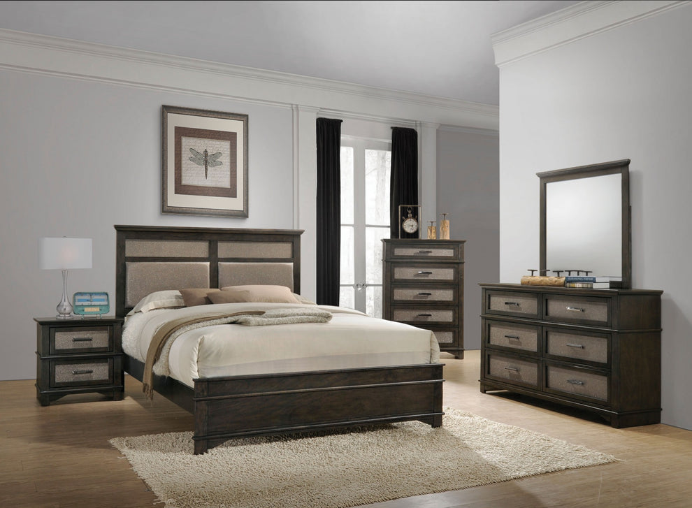 Dark Walnut Wood Chest By Homeroots - 347086 | Drawers | Modishstore - 2
