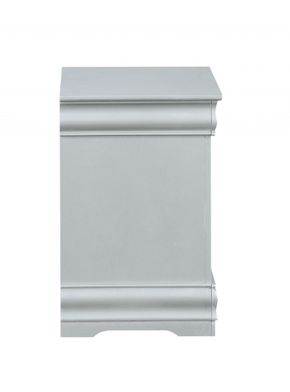 Platinum Nightstand By Homeroots | Nightstands | Modishstore - 2
