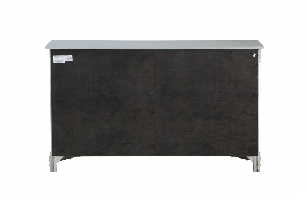 Platinum Wood Dresser By Homeroots - 347105 | Dressers | Modishstore - 3