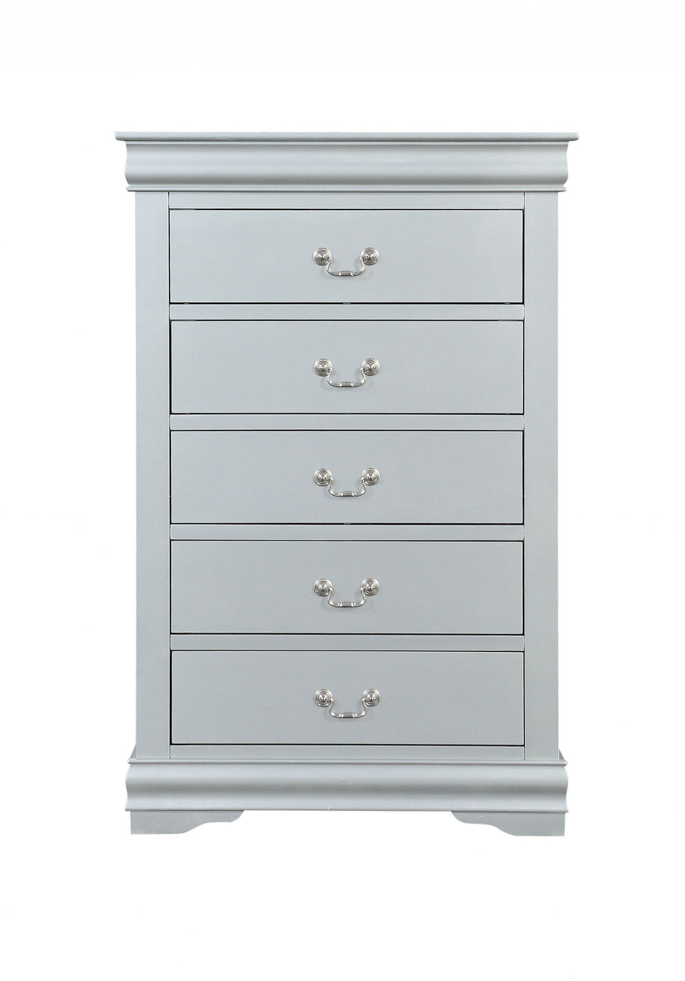 Platinum Wood Chest By Homeroots - 347106 | Drawers | Modishstore - 3