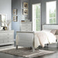 Platinum Wood Twin Bed By Homeroots - 347107 | Beds | Modishstore