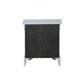 Platinum 2 Storage Drawer Nightstand By Homeroots | Nightstands | Modishstore - 3