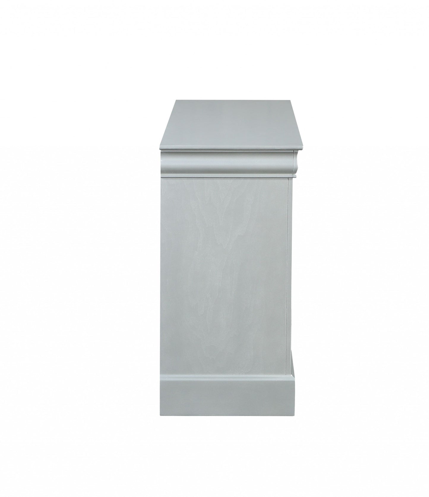 Platinum Wood Dresser By Homeroots - 347113 | Dressers | Modishstore - 2