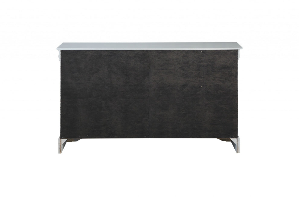 Platinum Wood Dresser By Homeroots - 347113 | Dressers | Modishstore - 3