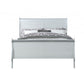 Platinum Wood Full Bed By Homeroots - 347116 | Beds | Modishstore - 2