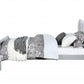 Platinum Wood Full Bed By Homeroots - 347116 | Beds | Modishstore - 3