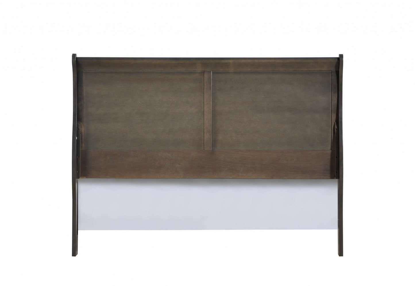 Dark Gray Wood Queen Bed By Homeroots | Beds | Modishstore - 3