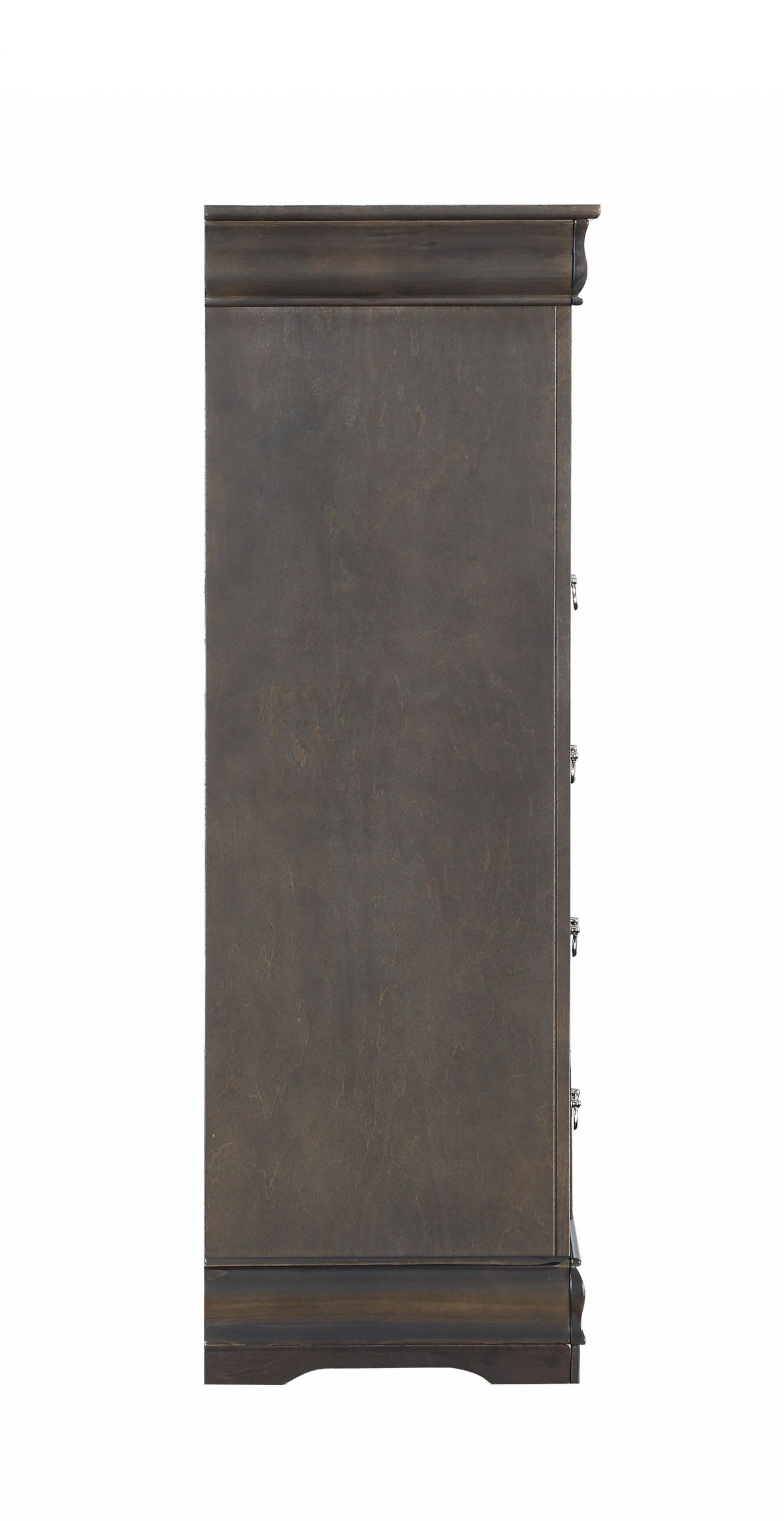 Dark Gray Wood Chest By Homeroots | Drawers | Modishstore - 3