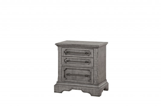 Salvaged Natural Wood Nightstand By Homeroots | Nightstands | Modishstore