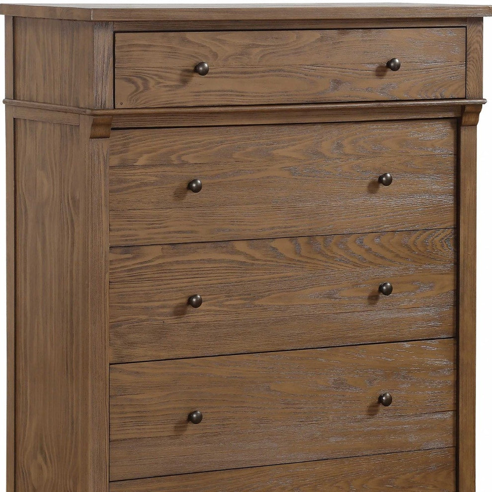 Reclaimed Oak Wood Chest By Homeroots - 347187 | Drawers | Modishstore - 4