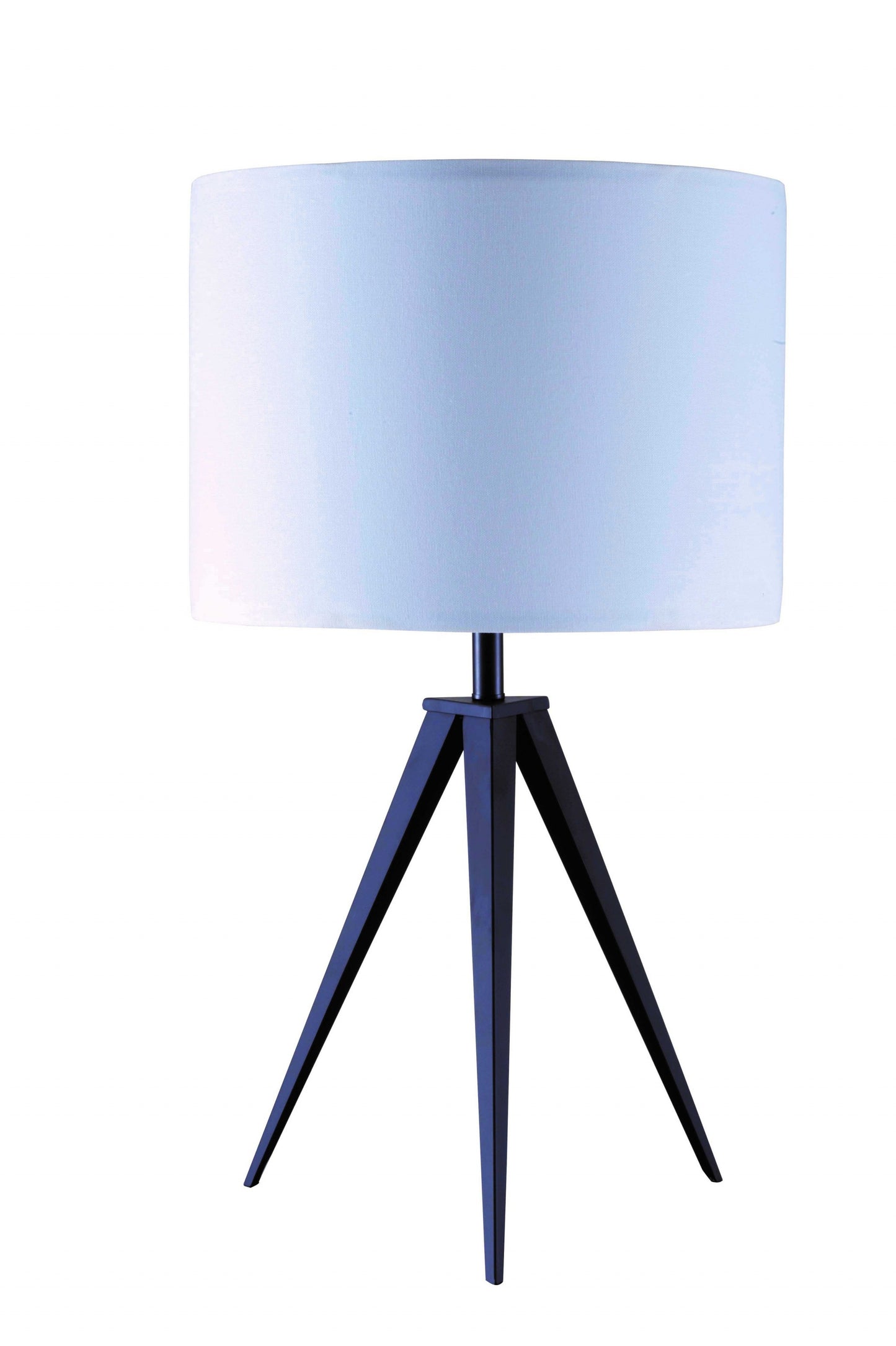 Contemporary Black Tripod Table Lamp By Homeroots | Table Lamps | Modishstore