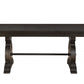 Rustic Walnut Wood Dining Table By Homeroots | Dining Tables | Modishstore - 2