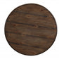 Walnut Sandy Black Metal Wood 3Pc Pk Bar Set By Homeroots | Bar Stools & Table | Modishstore - 3