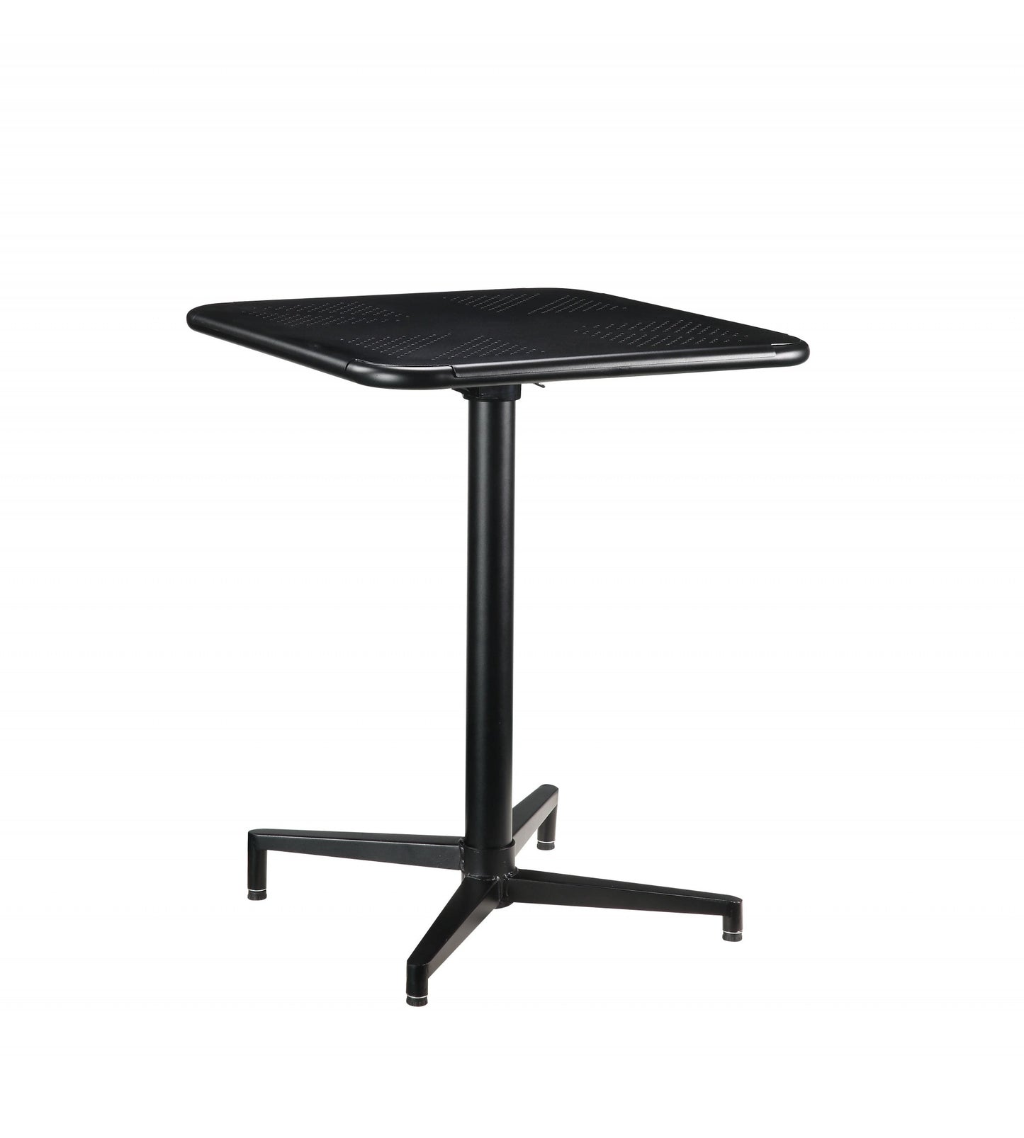 Black Metal Folding Table By Homeroots | TV Tray Tables | Modishstore