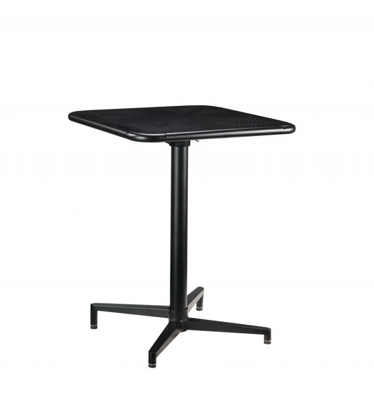 Black Metal Folding Table By Homeroots | TV Tray Tables | Modishstore