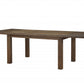 Dark Oak Wood Dining Table By Homeroots | Dining Tables | Modishstore