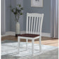 White Walnut Wood 5Pc Pk Dining Set By Homeroots | Dining Sets | Modishstore - 3