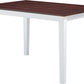 White Walnut Wood 5Pc Pk Dining Set By Homeroots | Dining Sets | Modishstore - 4